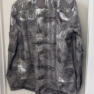 Men's Gray Dress Shirt